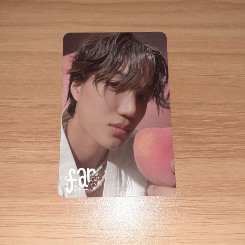 [BACA DESKRIPSI] OFFICIAL PC EXO KAI PEACHES PHOTOBOOK