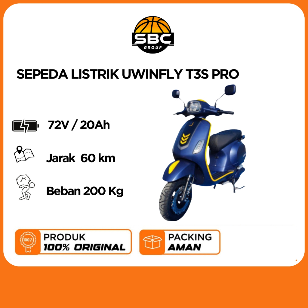 SEPEDA LISTRIK UWINFLY T3S PRO
