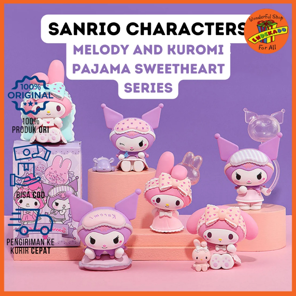 Blind Box Kuromi / Blind Box Sanrio Hiasan Meja / Mainan Mini Sanrio