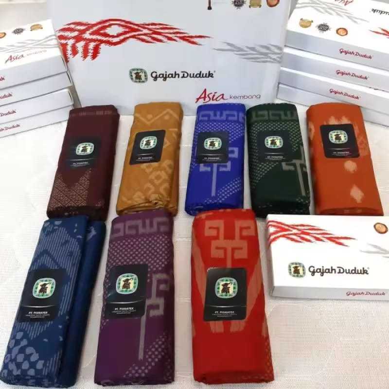 Sarung Tenun Dewasa Cap Gajah Duduk Asia Motif Terbaru