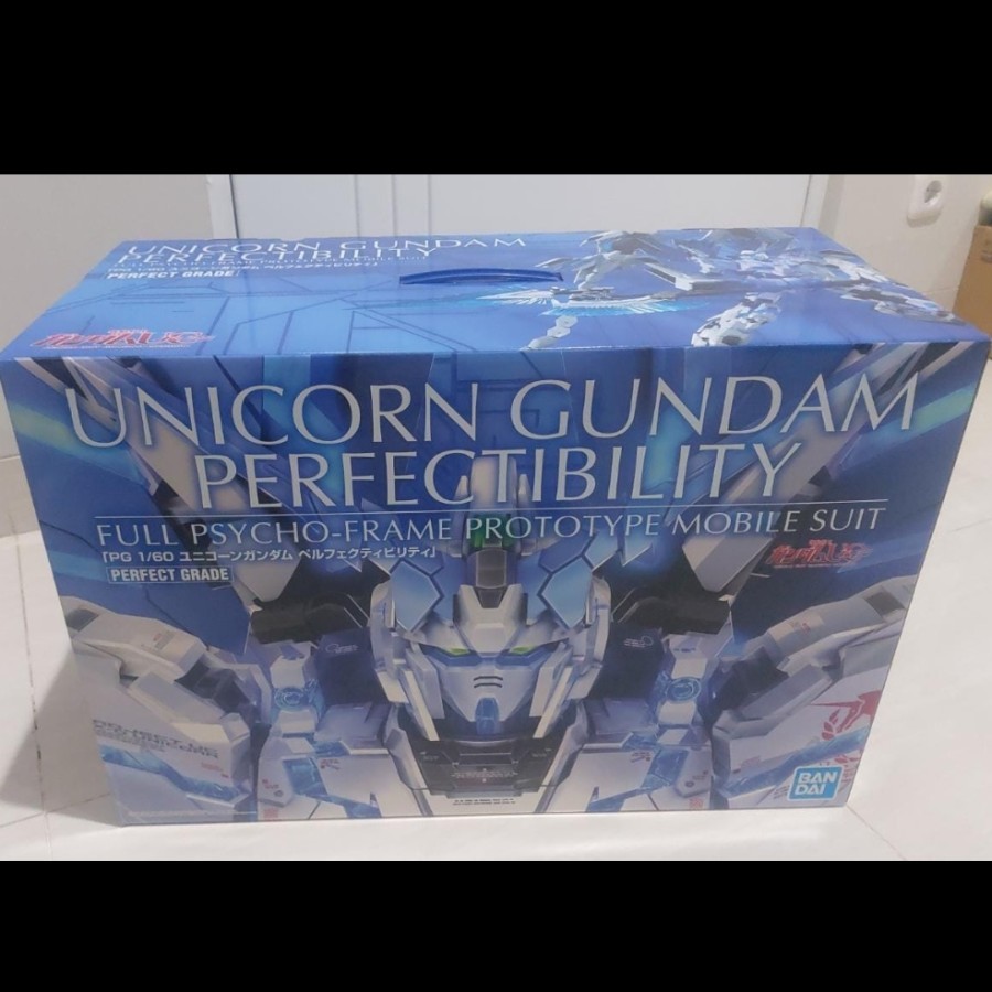 PG 1/60 Unicorn Gundam Perfectibility MIB ori Bandai Perfect Grade