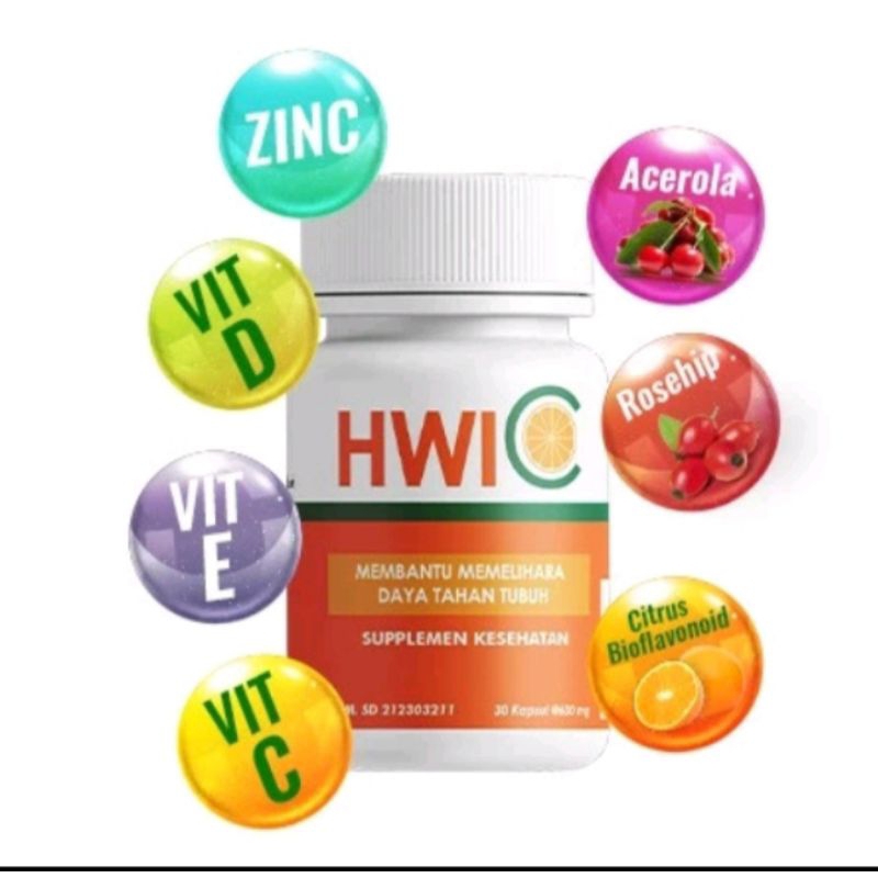 ORIGINAL HWIC / HWIC original 100% / HWIC  VITAMIN C /  HWI C