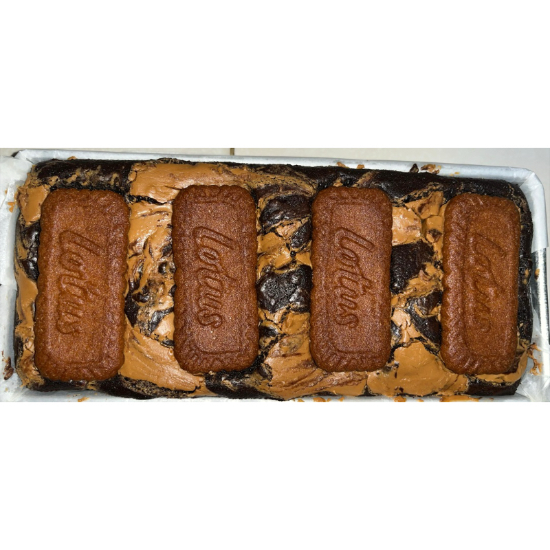 

Brownies lotus biscoff