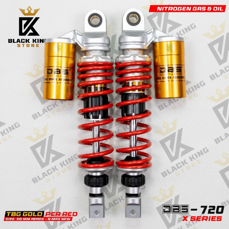 shok tabung atas AEROX NEW NMAX NEW DBS 720 x series shock dbs original by mgv