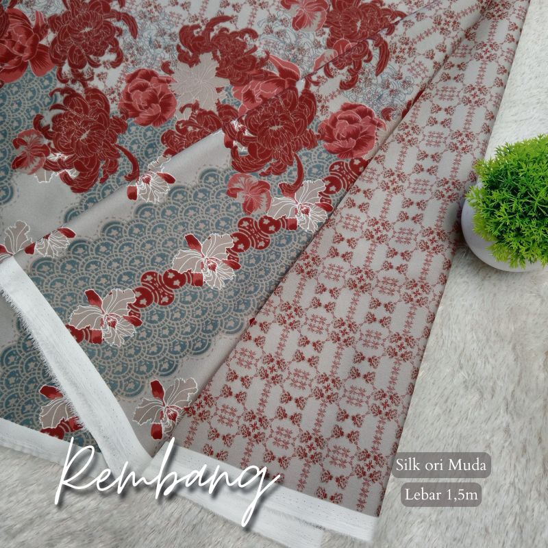 Aneka kain silk original muda dan geulis