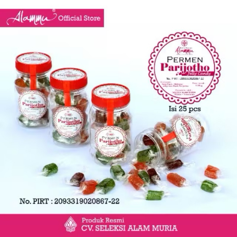 

Alammu Permen Parijotho Isi 25 pcs CAMILAN BUMIL