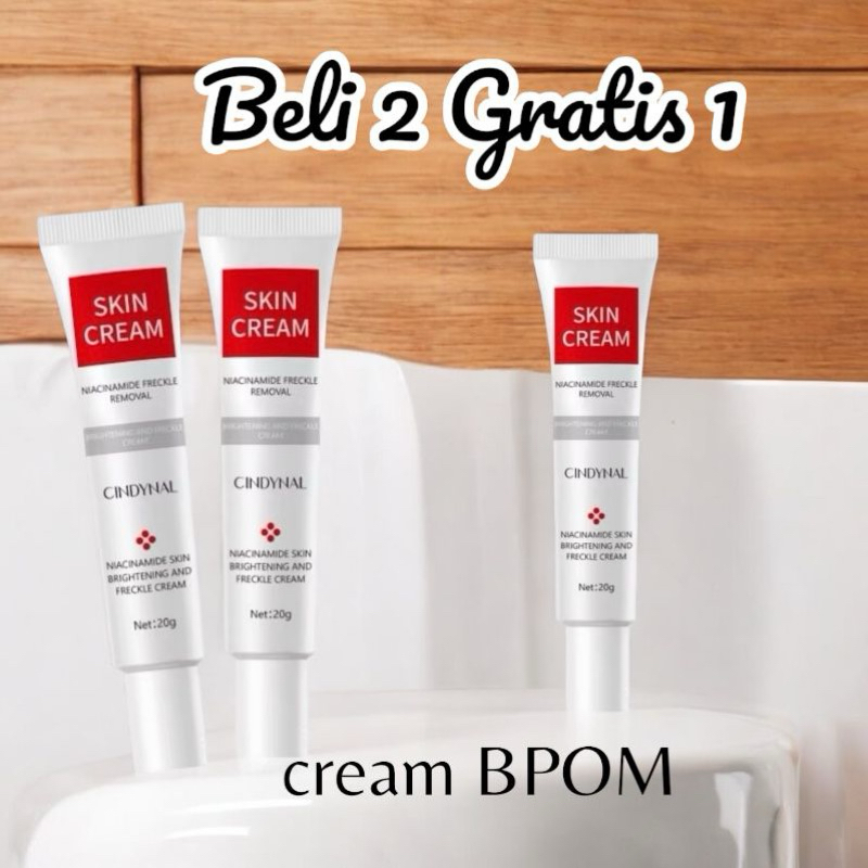 SKIN Cream Cina Salep Pemutih Efektif Penghilang Flek Bintik hitam WHITENING BLEMISH