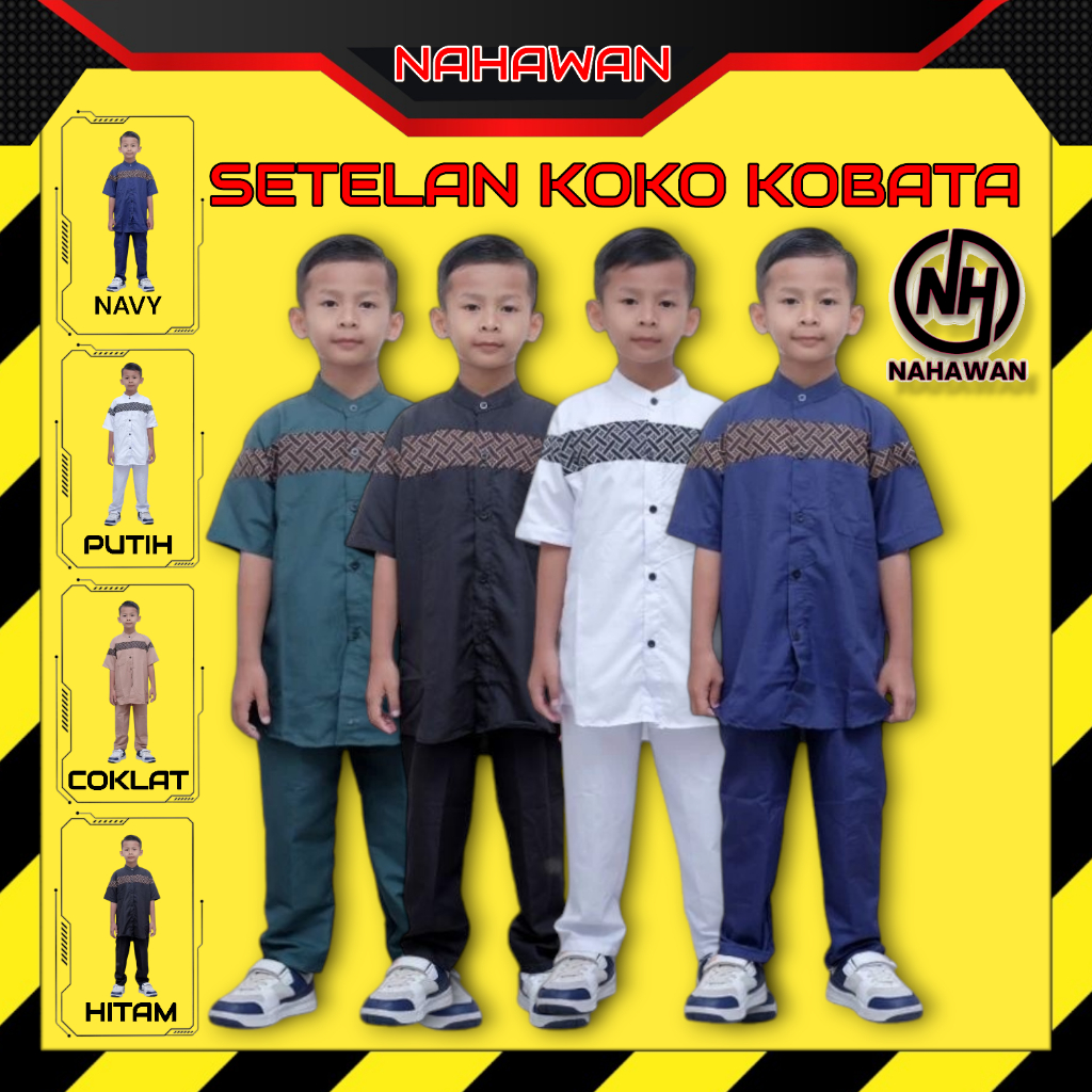 SETELAN KOKO KOBATA ANAK ANAK