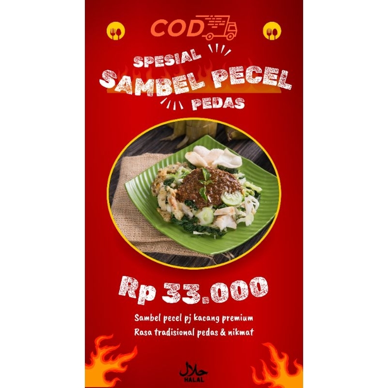 

Bumbu Sambal Pecel Instan-500Gram