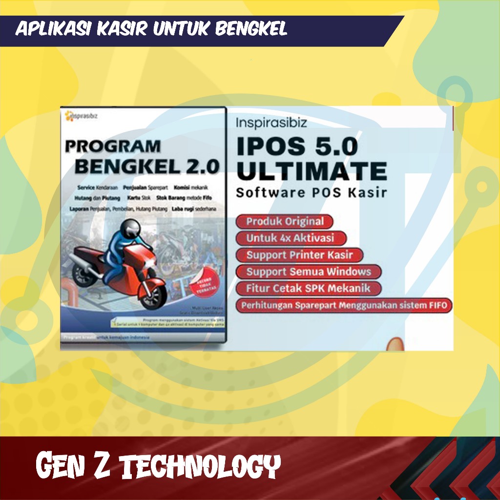 Program Bengkel 2.0 | Software Bengkel | INSPIRASIBIZ
