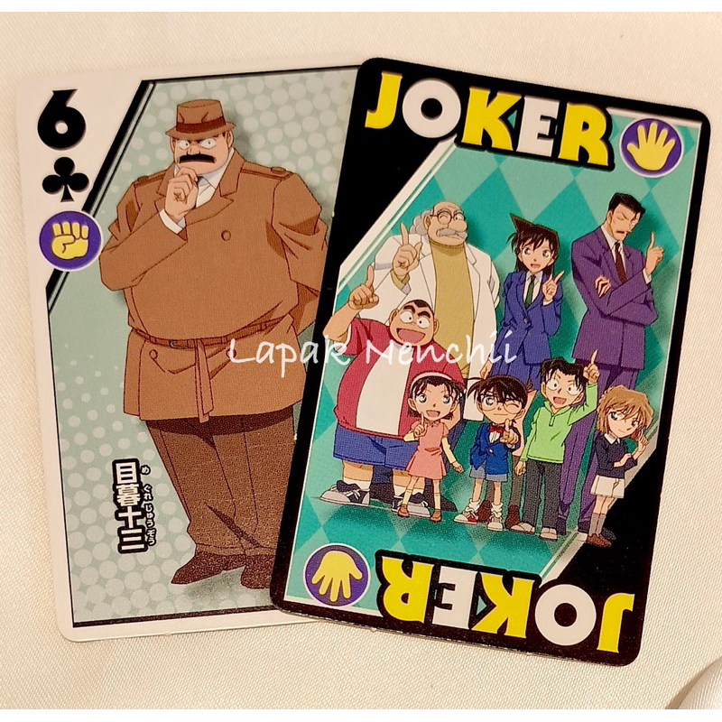 Official Merch Trump Card Detective Conan