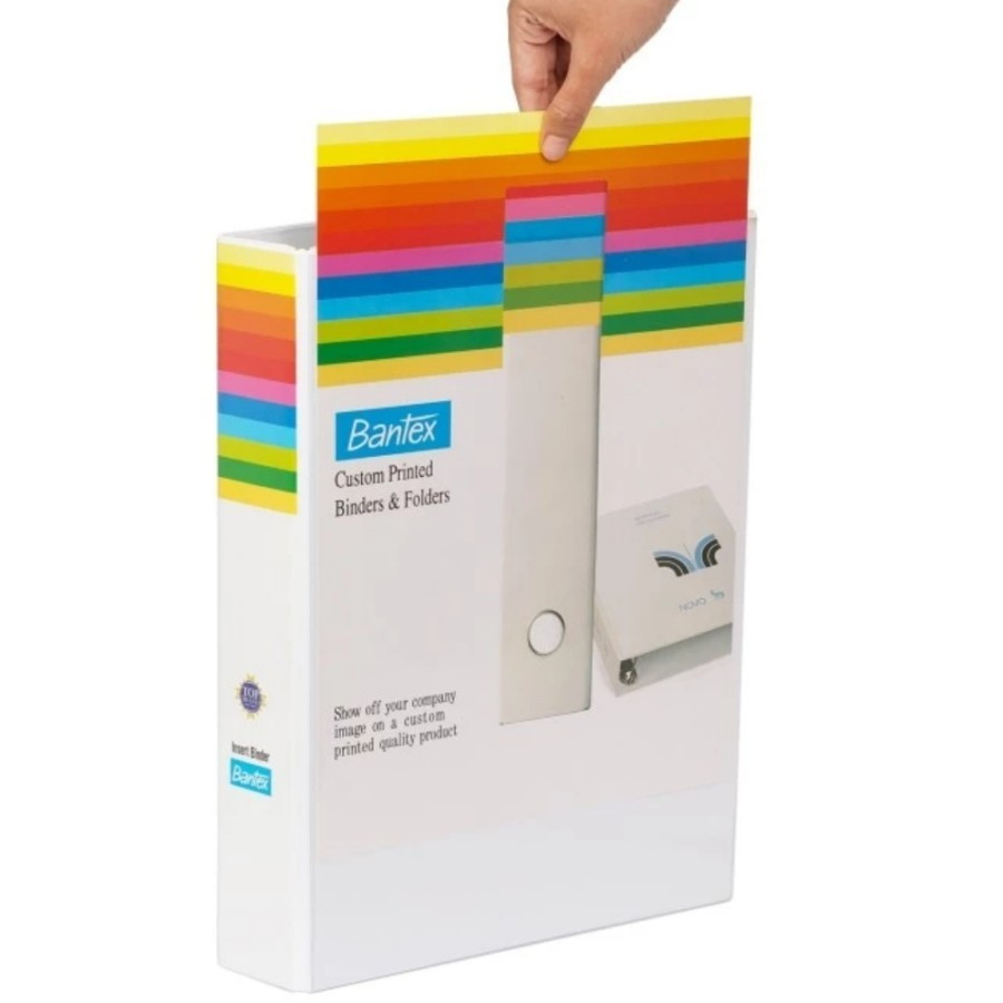 

HJK ordner bantex insert ring binder 2 ring a4 white 8552-07 putih 52mm