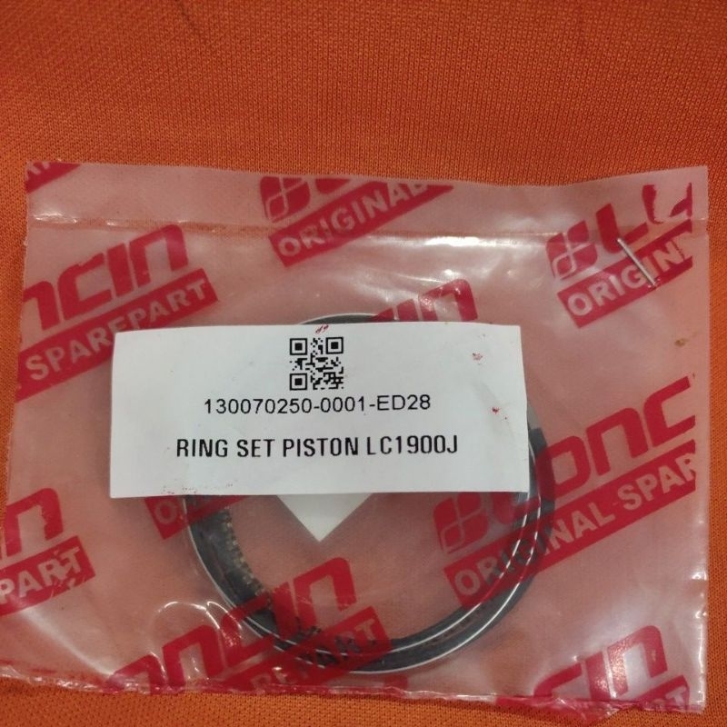 ORIGINAL RING PISTON SET LONCIN LC 1900 J