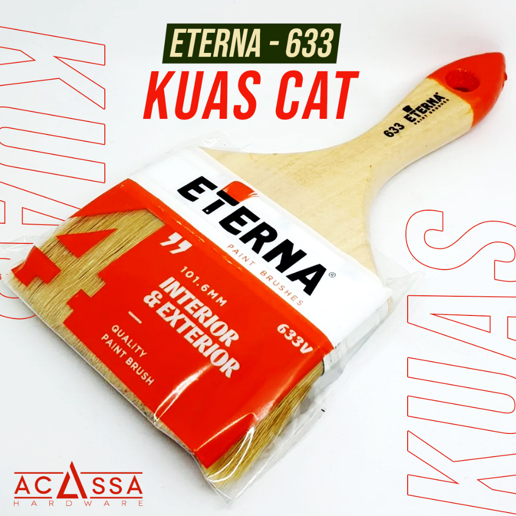 KUAS ETERNA 4" / kuas cat / kuas 4 inch / kuas 4" / kuas cat dinding