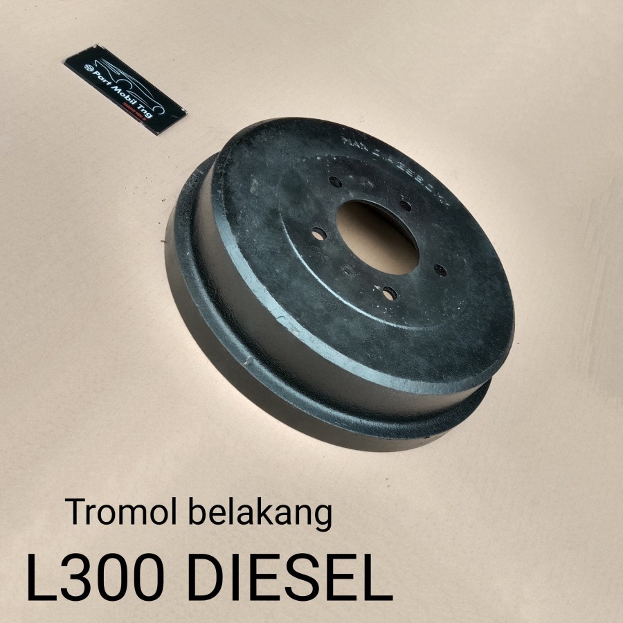 Brake Drum Tromol Belakang Mitsubishi L300 Diesel Kuda Bensin=Kuda Diesel Copotan Per Pcs