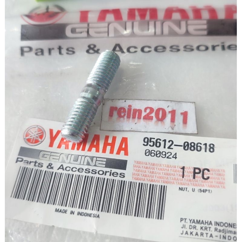 BAUT TANAM KNALPOT AEROX 155 ASLI ORI YAMAHA 95612 08618
