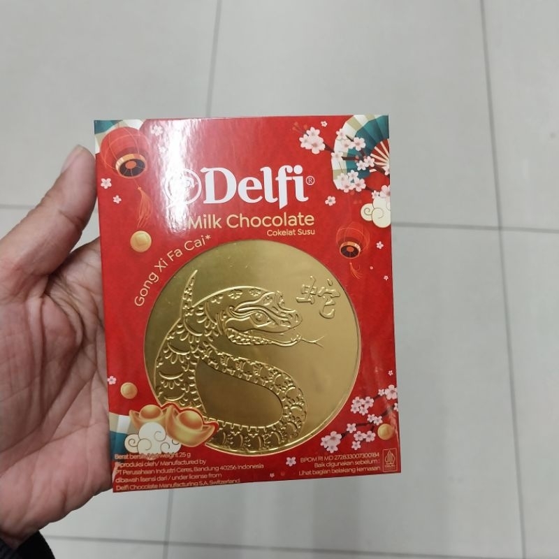 

Delfi Milk Chocolate Gong Xi Fa Cai COKLAT COIN IMLEK EDISI IMLEK