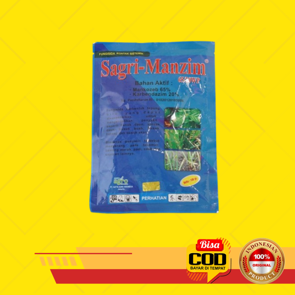 Fungisida Sagri Manzim 100 Gram