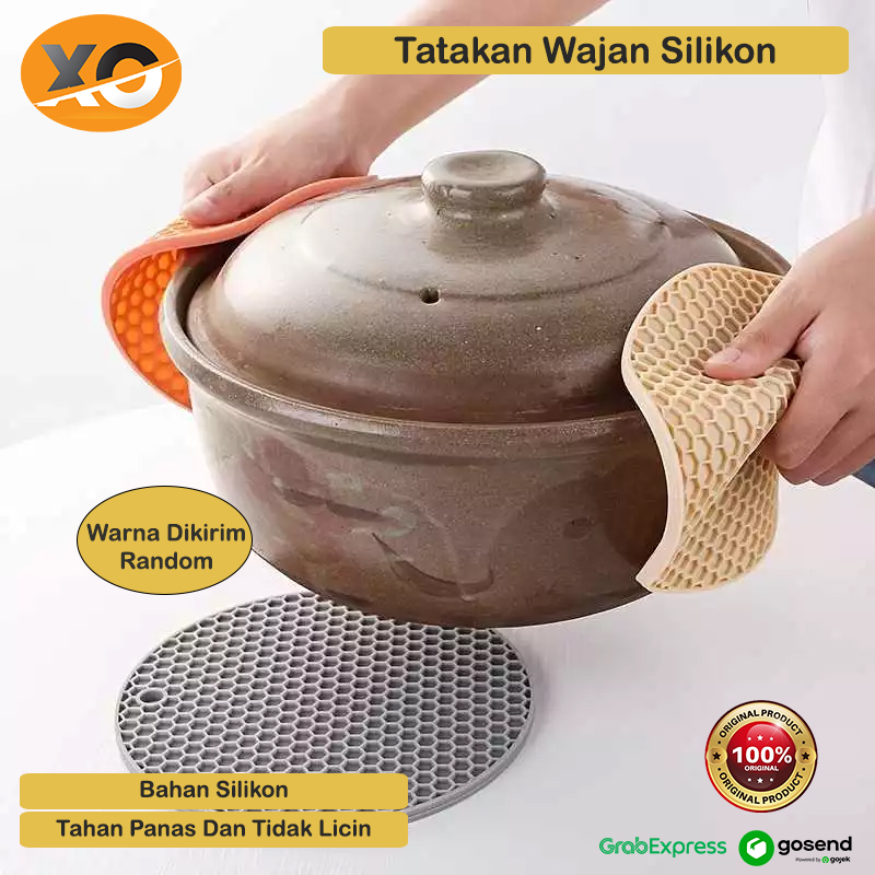 

Tatakan Wajan Silikon Alas Anti Slip Panci Piring Gelas Desain Bulat Tahan Panas Tatakan Serbaguna Bahan Berkualitas Mudah Dicuci