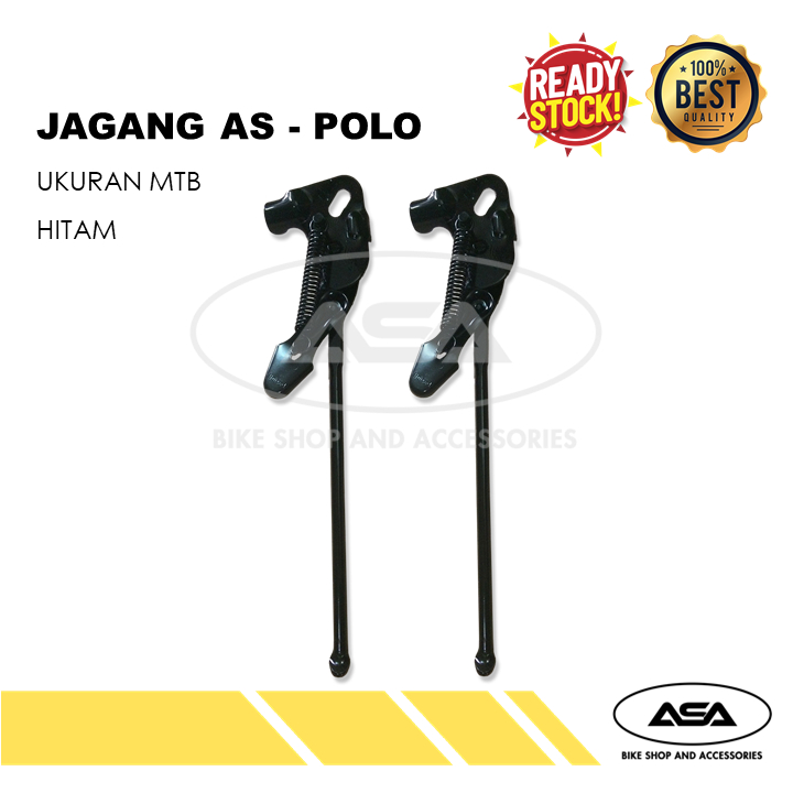 Jagang Standar Jongkrak Sepeda Dewasa MTB / Federal / Jengki Hitam POLO murah baru ori