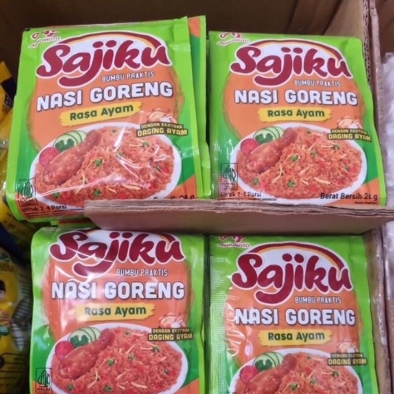 

BUMBU SAJIKU NASI GORENG AYAM ISI 10