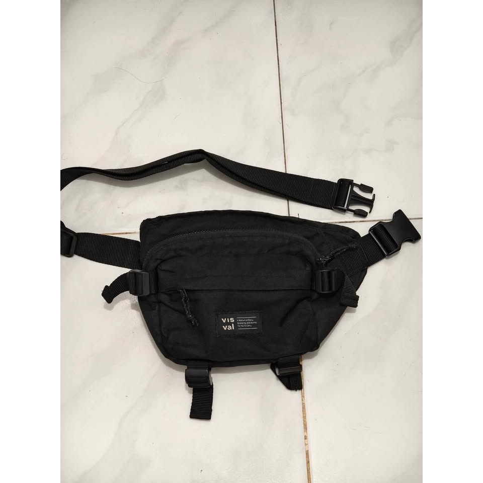 Visval Waist Bag Sling Bag Tas Selempang