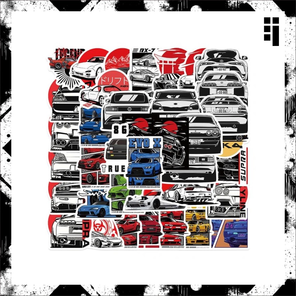 

Stiker Cutting JDM CARS Vinyl