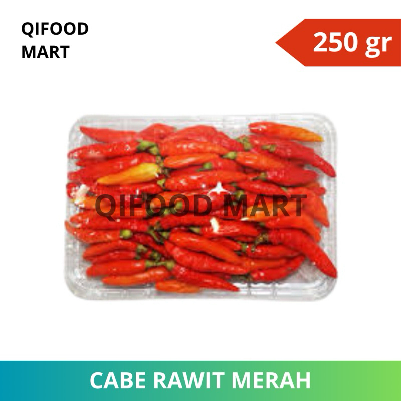 

Cabe Rawit Merah Super 250gr Fresh & Premium(Instant/Sameday)