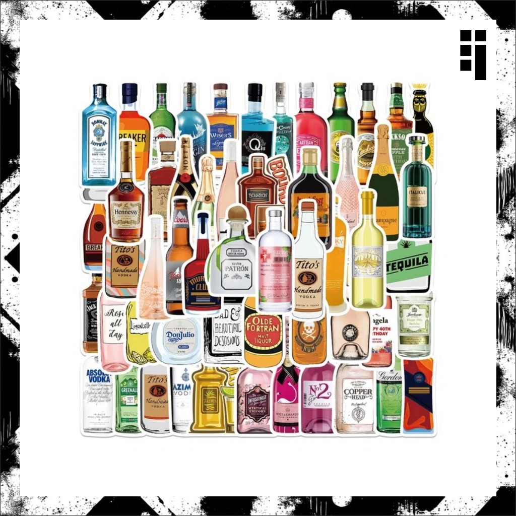 

Stiker Cutting ALCOHOLIC Vinyl