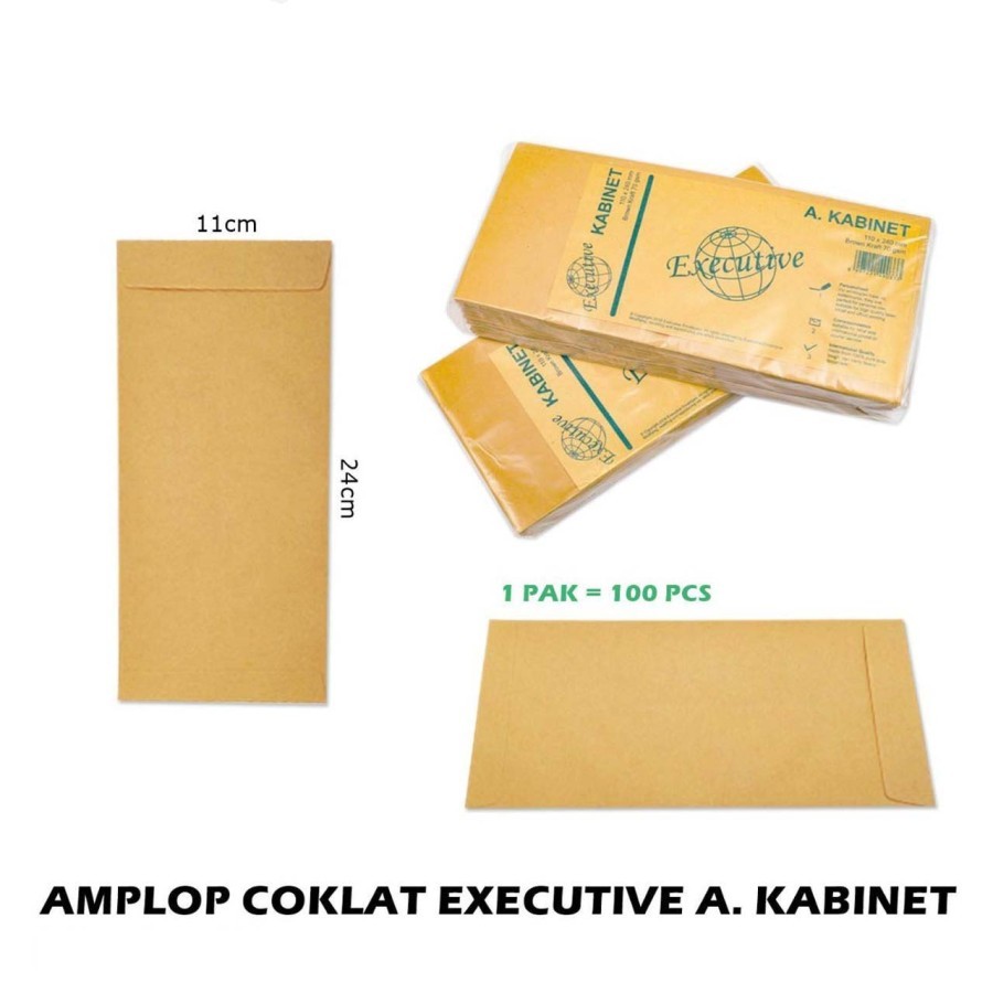 

amplop coklat cabinet executive / amplop gaji / amplop uang