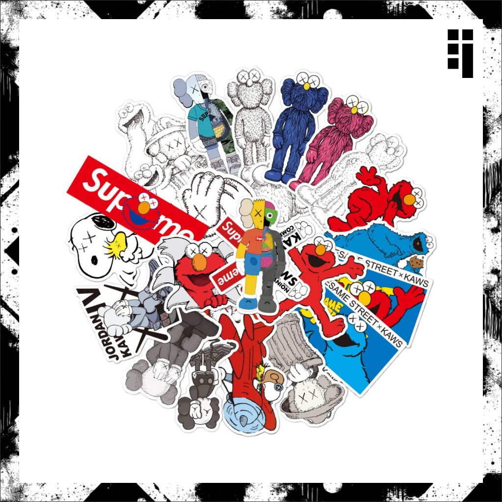 

Stiker Cutting Brand KAWS Vinyl