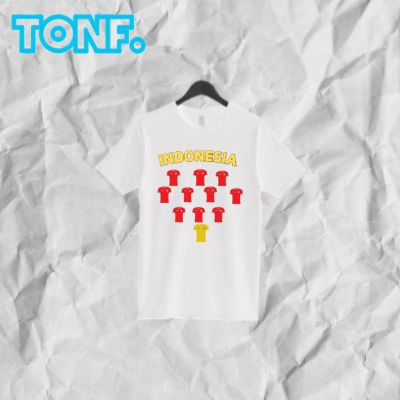 baju kaos timnas indonesia jersey anak umur 1-12 tahun