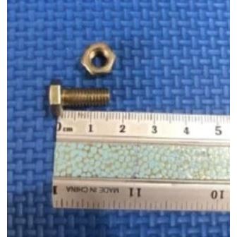 Baut 10 (6mm) x 1,5 cm + Mur