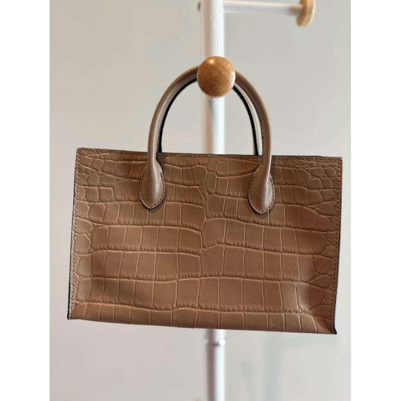 Round bag felice 23 walnut