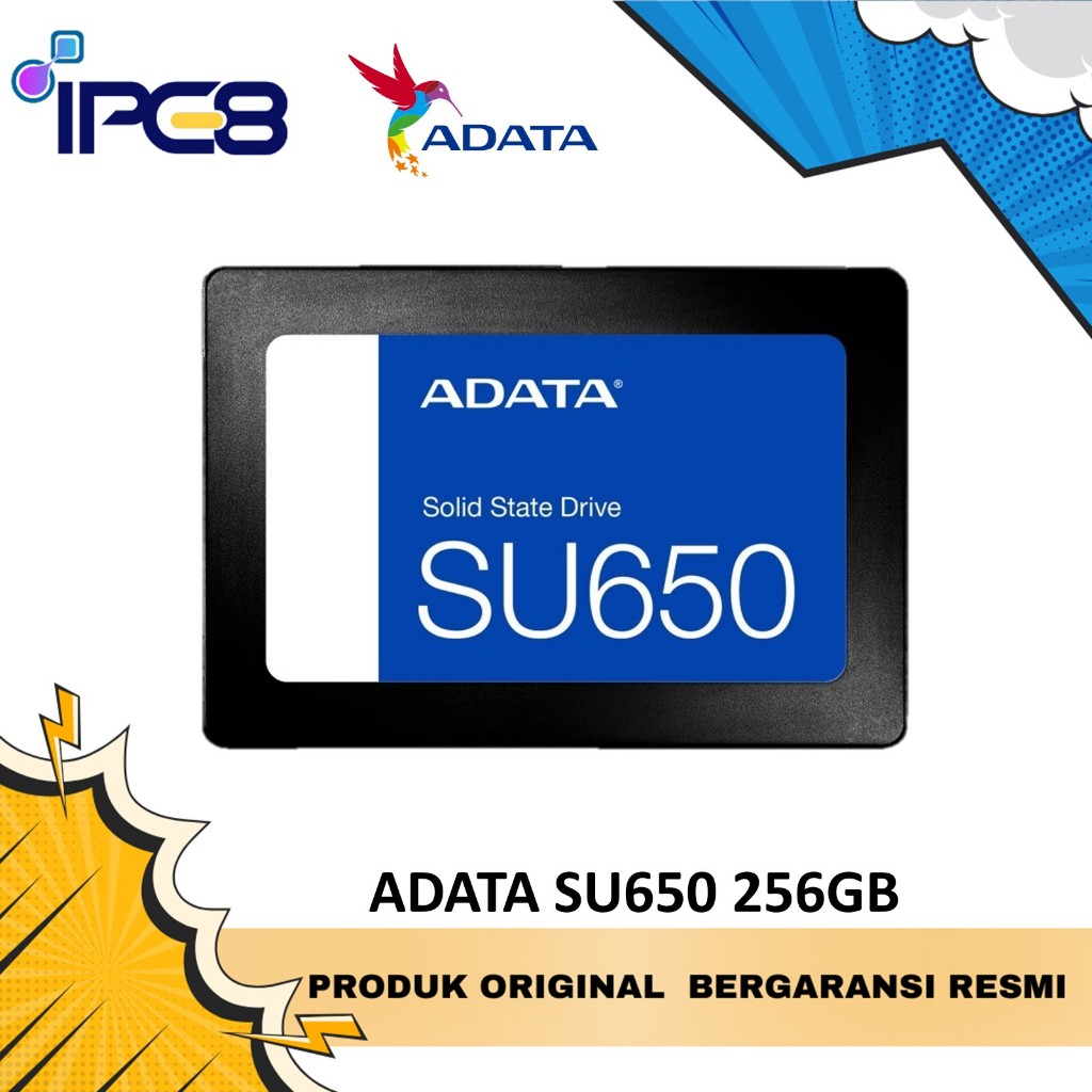 ADATA SSD SATA III 2.5" SU650 256GB