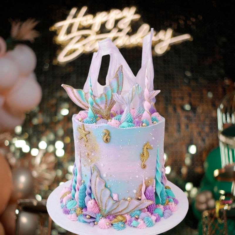 

mermaid cake