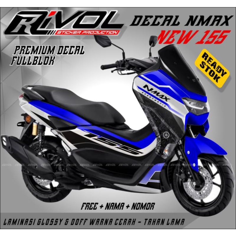 DECAL NMAX 2020 2021 2022 NEW - STIKER FULL BLOK NMAX 2020-2022 - STIKER NMAX FULL BODY