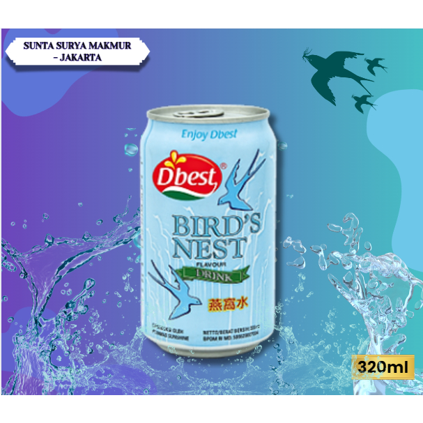 

Minuman Kaleng D'Best Birdnest 320Ml