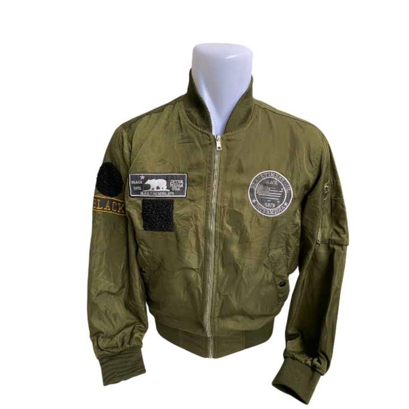 Bomber Jacket Fashion Hijau US Air Force