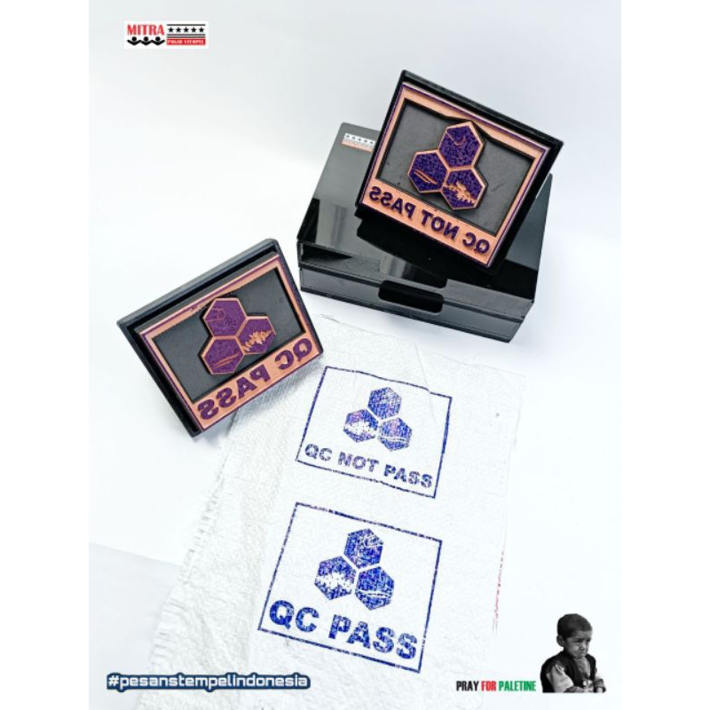 

STEMPEL KARUNG QC PASS/NOT PASS