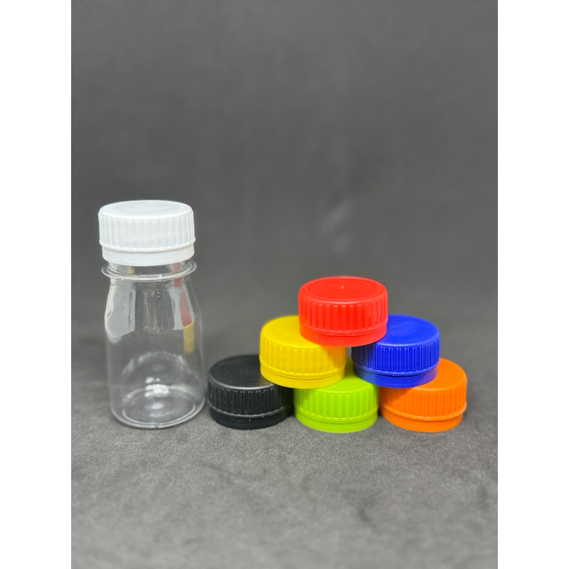 Botol Zamzam 50ml PET Segel (TEBAL) / Botol Kapsul 50ml Long Neck Food Grade