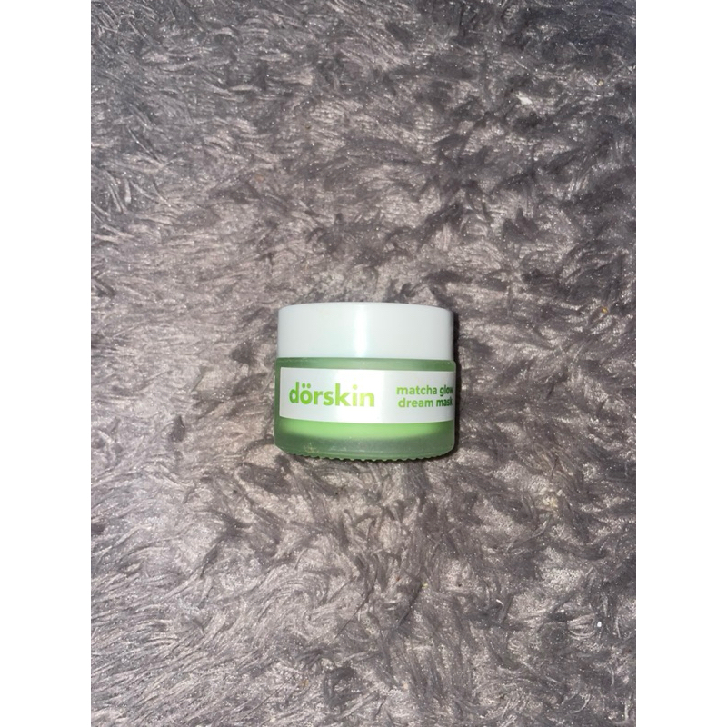 dorskin matcha glow sleeping mask