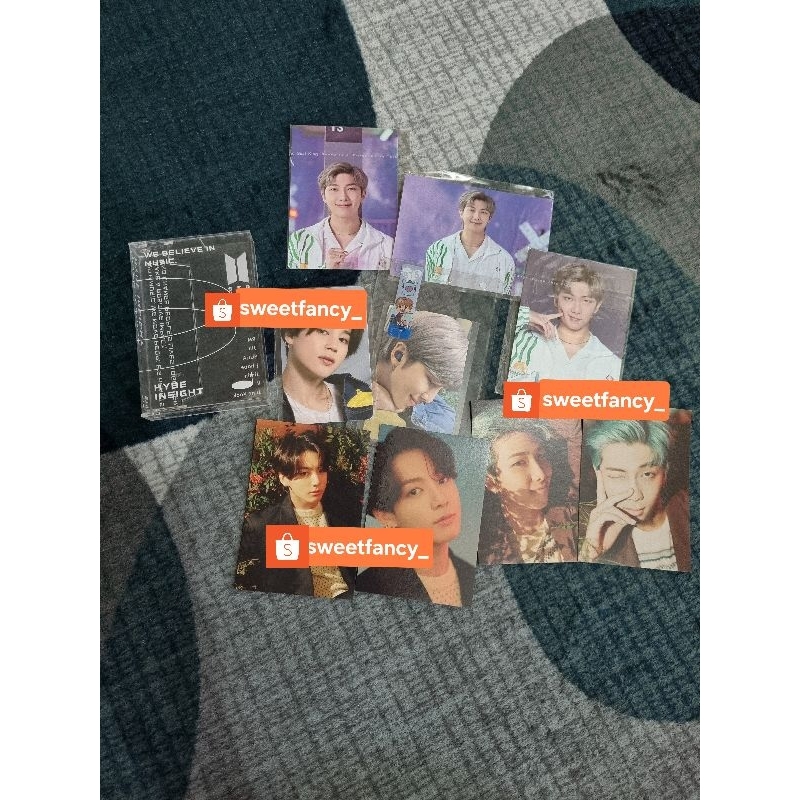 Photocard Hybe Insight Jungkook & Namjoon | PC Sowoonzo Namjoon | PC Samsung