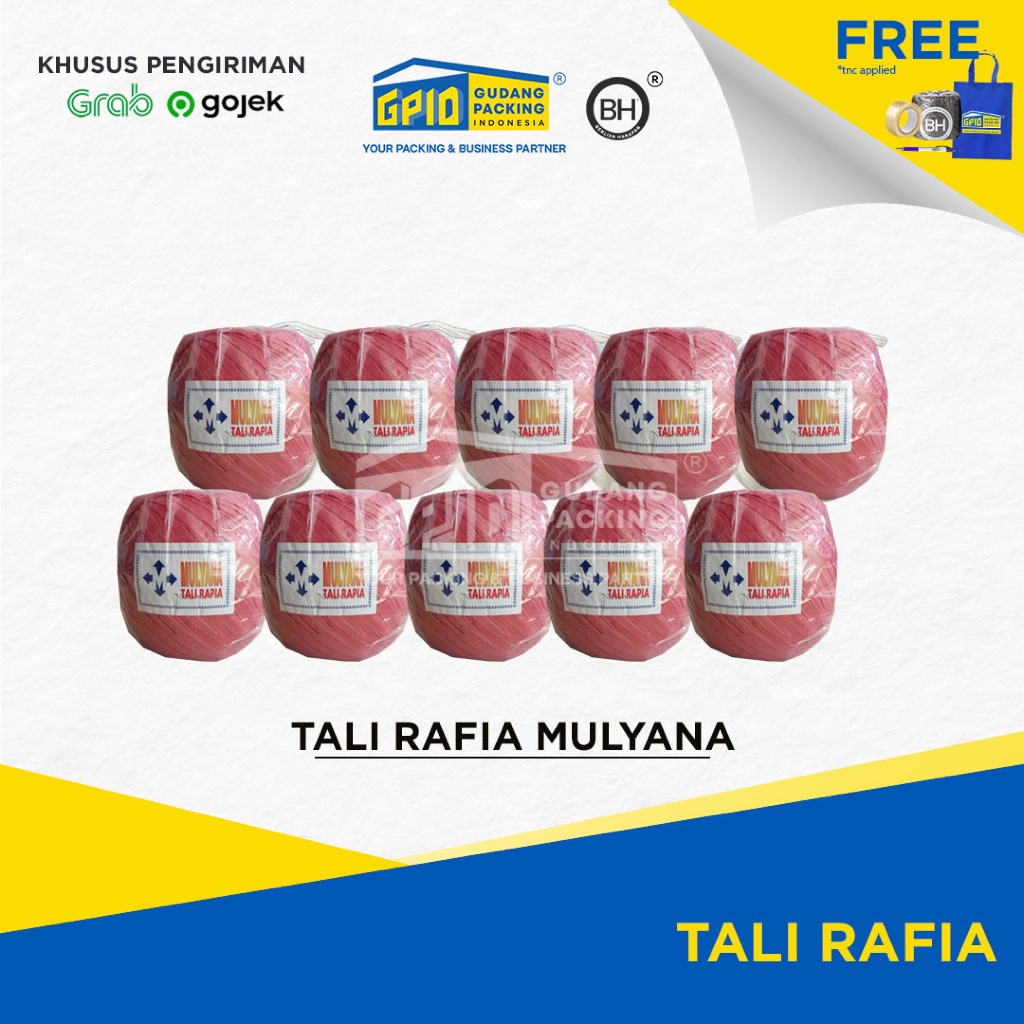 

Promo (GOSEND/GRAB) MULYANA - Tali Rafia