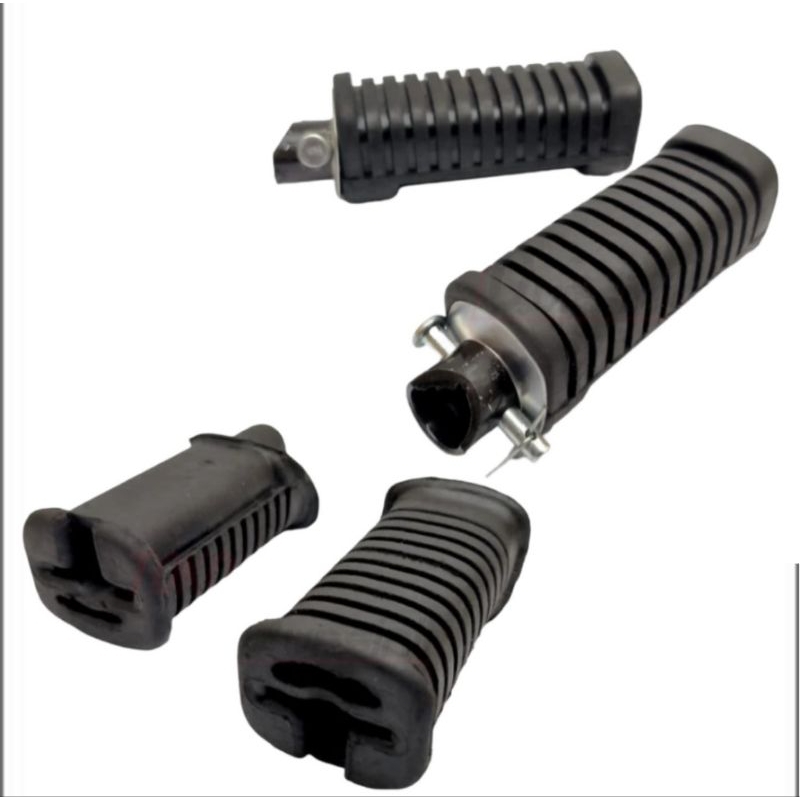 FOOT STEP ORIGINAL ASTREA HONDA GRAND DEPAN BELAKANG KARET FOOTSTEP PIJAKAN KAKI Astrea Grand Astrea