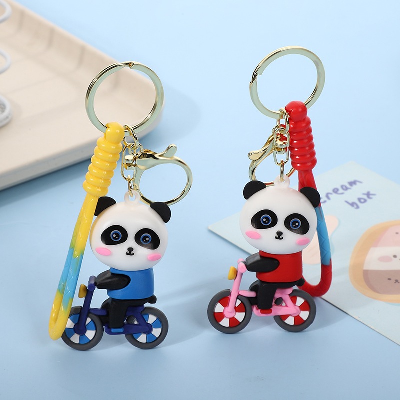 V2 - Gantungan Kunci Panda Lucu Keychain Lucu Karakter Panda