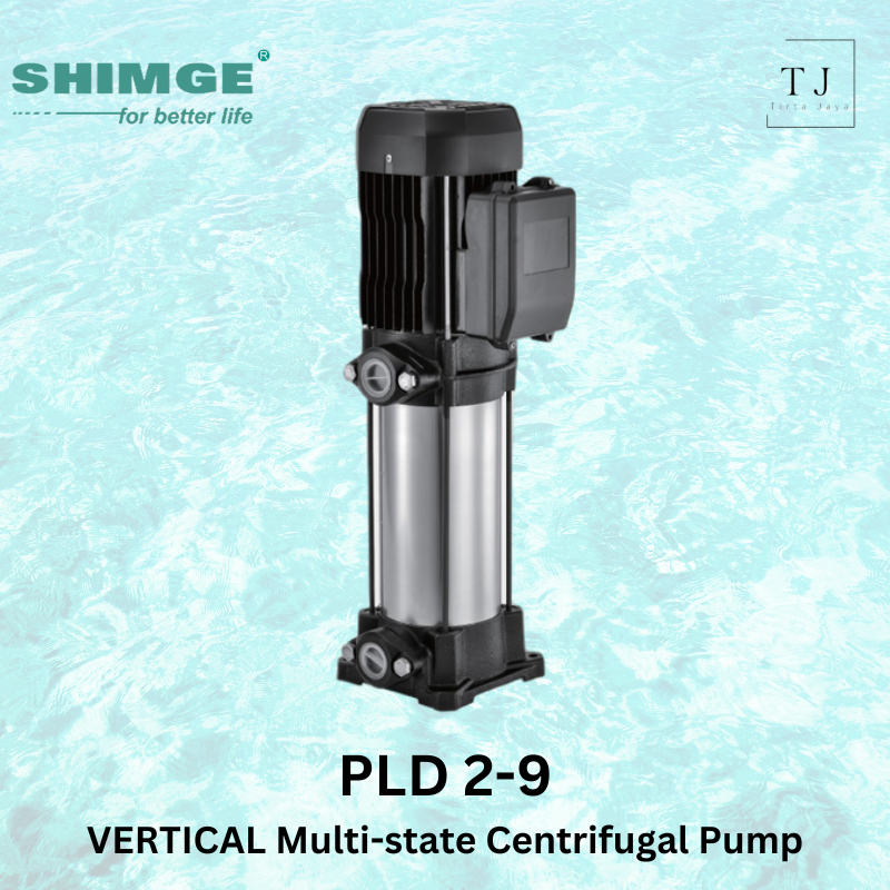 Pompa Booster SHIMGE PLD 2 9 2 HP Vertical Multistage RO Cuci Mobil