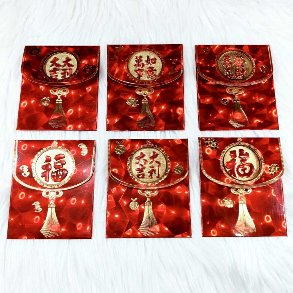 

Angpao Imlek Netral 4182 Isi 6 Mix Motif Import