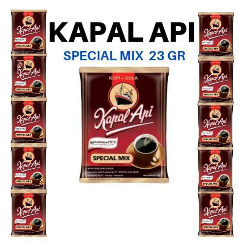 

Kopi Kapal Api Special Mix 23 gr Kopi sachet Murah