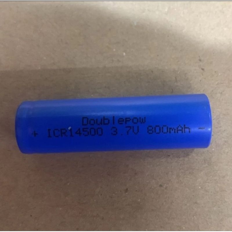 BATERAI LITHIUM 14500 3,7 VOLT 800 MAH. RECHARGEABLE